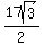 +17sqrt%283%29%2F2