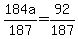 +184a%2F187=92%2F187