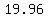 +19.96+