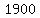 +1900+