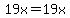 +19x+=+19x+