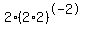 +2%282%2A2%29%5E-2+