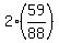 +2%2859%2F88%29