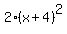 +2%28x%2B4%29%5E2+