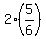 +2%2A%285%2F6%29+
