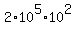 +2%2A10%5E5+%2A+10%5E2+