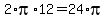 +2%2Api%2A12+=+24%2Api+