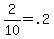 +2%2F10+=+.2+