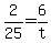 +2%2F25+=+6%2Ft+