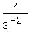 +2%2F3%5E%28-2%29+