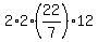 +2+%2A+2+%2A+%2822%2F7%29+%2A+12+