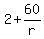 +2+%2B+60%2Fr+