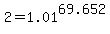 +2+=+1.01%5E69.652+