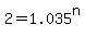 +2+=+1.035%5En+