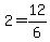 +2+=+12%2F6+