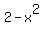 +2-x%5E2