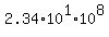 +2.34%2A10%5E1%2A10%5E8+