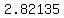 +2.82135+