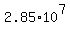 +2.85%2A10%5E7+