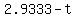 +2.9333+-+t+