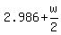 +2.986+%2B+w%2F2+