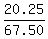 +20.25%2F67.50+