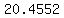 +20.4552+