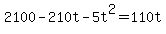 +2100+-+210t+-+5t%5E2+=+110t+