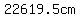 +22619.5cm+