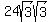 +24sqrt%283%29sqrt%283%29+