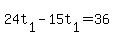 +24t%5B1%5D+-+15t%5B1%5D+=+36+