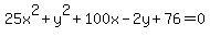 +25x%5E2%2By%5E2%2B100x-2y%2B76=0+