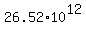 +26.52%2A10%5E12+