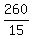 +260%2F15+