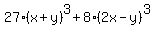 +27%28x%2By%29%5E3%2B8%282x-y%29%5E3