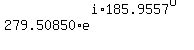 +279.50850%2Ae%5E%28i%2A185.9557%5Eo%29+