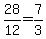 +28%2F12+=+7%2F3+