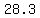 +28.3+