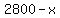 +2800+-+x+