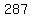 +287