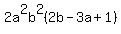 +2a%5E2b%5E2%282b+-+3a+%2B+1%29+