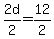 +2d%2F2+=++12%2F2