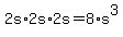 +2s%2A2s%2A2s+=+8%2As%5E3+