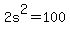 +2s%5E2+=+100+