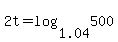 +2t+=+log%281.04%2C500%29