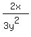 +2x%2F%283y%5E2%29