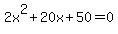 +2x%5E2%2B20x%2B50=0+