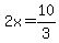+2x+=+10%2F3+