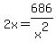 +2x+=+686%2Fx%5E2+