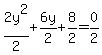 +2y%5E2%2F2+%2B+6y%2F2+%2B+8%2F2+=+0%2F2++